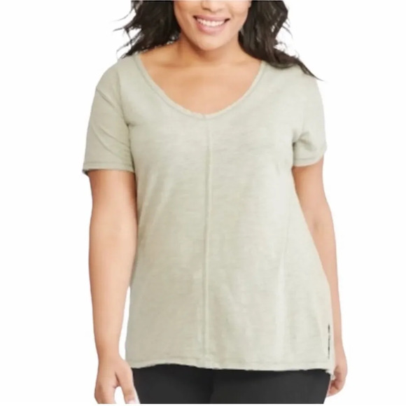 Z Supply Airy Slub Chaparral Tee Light Sage 3X NWT New - Picture 1 of 4